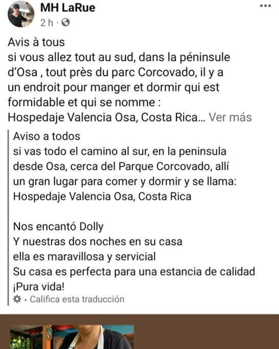 Hospedaje Valencia Osa, Cr Potrero  Екстер'єр фото